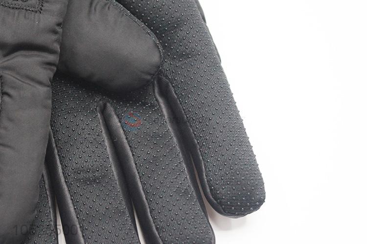 Bottom price men velet winter warm gloves gloves