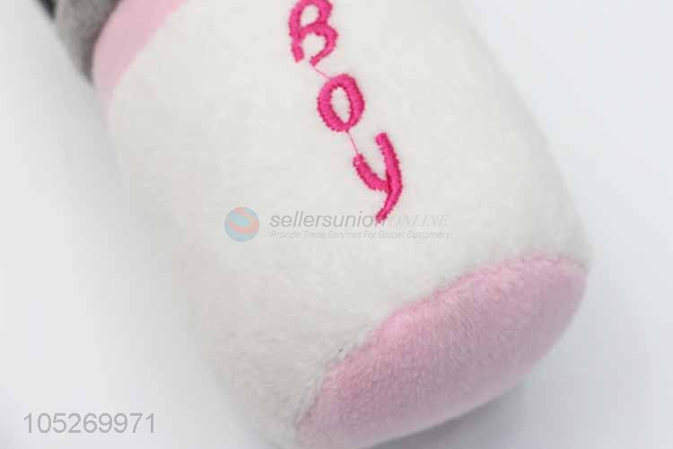 Popular Top Quality Milk Bottle Shaped Plush Toys