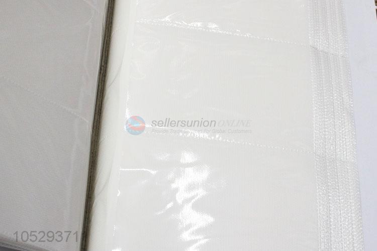 Classical Hardcover Paper Sheet Photo Album Personal Albums with Transparent Inside Pages