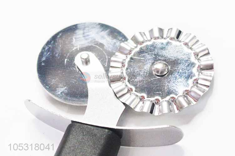 Factory wholesale popular ABS+stainless steel pizza cutter wheel