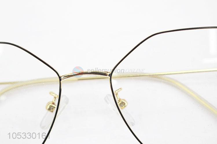 Geometric Shape Alloy Eyewear Presbyopia Glasses