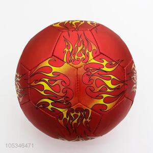 Red Color Fashion Printed Gaming Soccer Bal