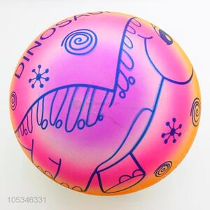 Pink Color Cartoon Dinosaur Printed Swimming Pool Game Pvc Toys Ball