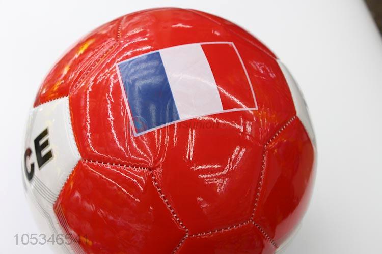 Factory Wholesale France Flag Pattern Footballs