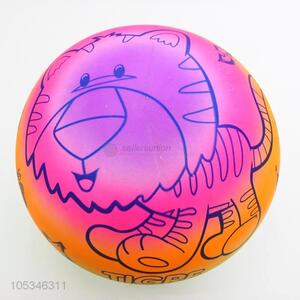 Cartoon Animal Pattern Inflatable Ball Toy Pvc Ball for Kids Gift