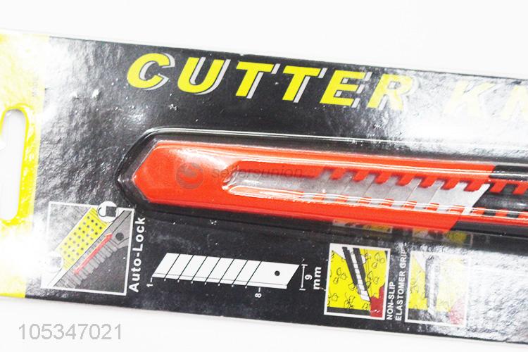 Best Quality Plastic Handle Retractable Utility Knife