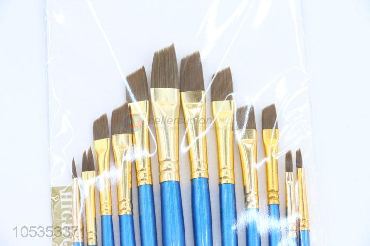 Wholesale Top Quality 12pcs Watercolor Drawing Paintbrush Art Supplies