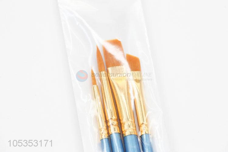 Promotional Wholesale 4pcs Nylon Hair Artist Painting Brushes