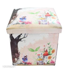 Colorful Pattern Home Storage Stool Pretty Sofa Stool