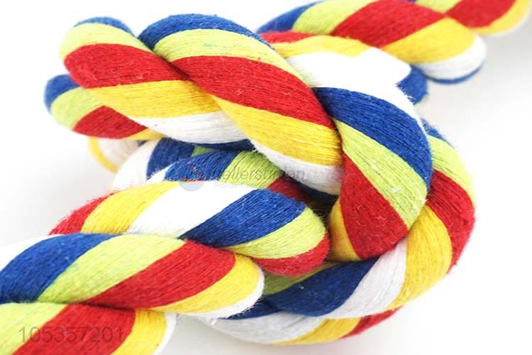 Wholesale Three Knots Cotton Rope Chew Toys For Pet