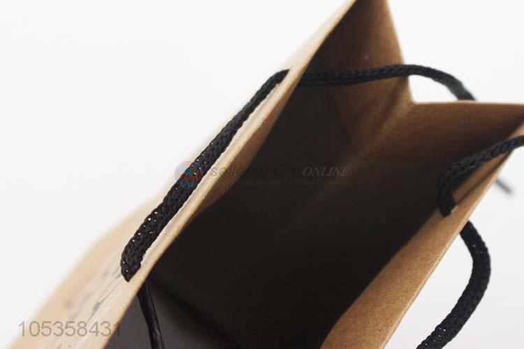 Bottom price recycled gift bag brown kraft paper bag