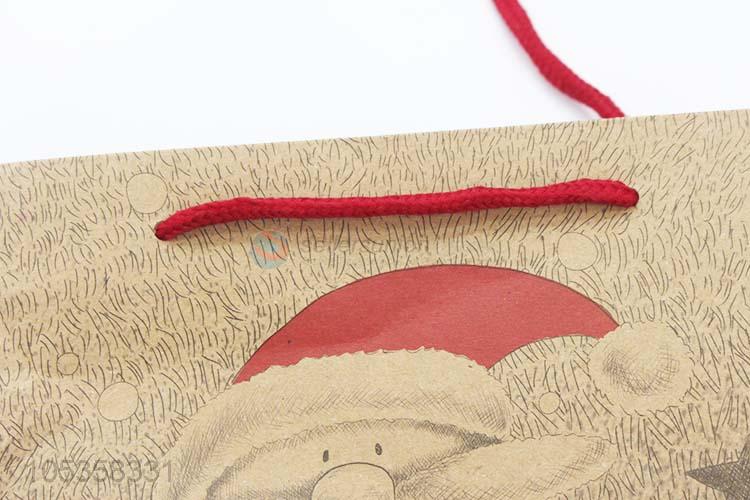 Recent design paper bag gift bag customized logo Christmas bag