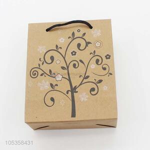 Bottom price recycled gift bag brown kraft paper bag