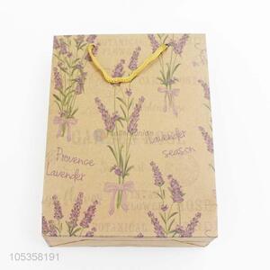 Competitive price recycled gift bag brown kraft paper bag