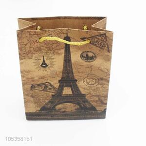 Direct factory recycled gift bag brown kraft paper bag