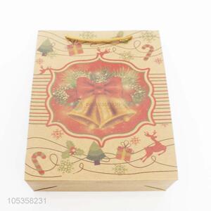 Bottom price recycled gift bag brown Christmas kraft paper bag