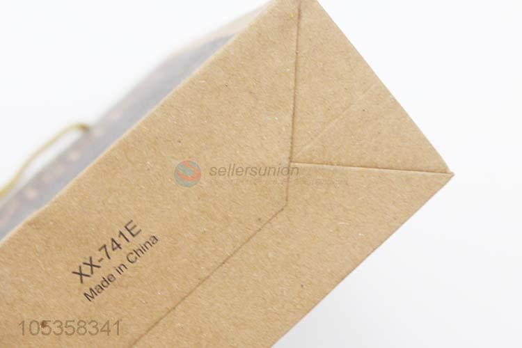 New arrival custom logo print kraft paper bag gift bag