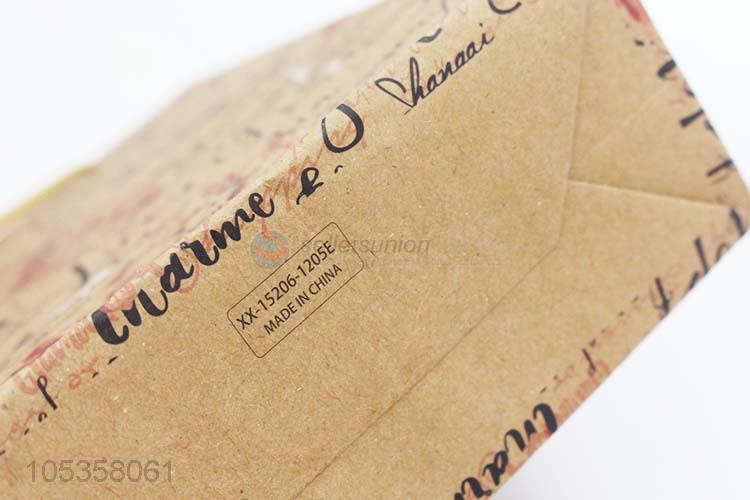 Factory directly sell custom logo print kraft paper bag gift bag