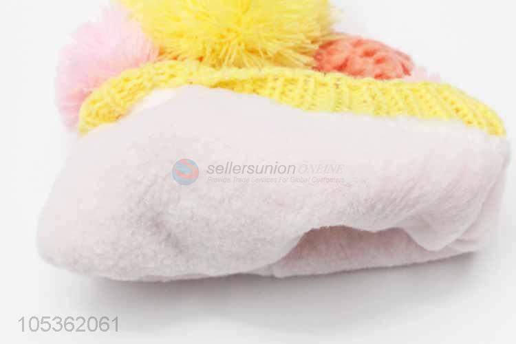 Wholesale Unique Design Plush Hat Children Winter Warm Crochet Headwear