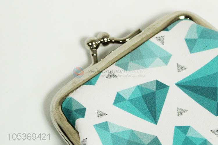 Eco Friendly Hot Selling  Mini PU Leather Coin Purse Clutch