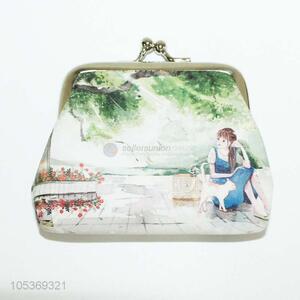 Simple Style Wholeslae Cartoon Girl Coin Holder,Coin Purse