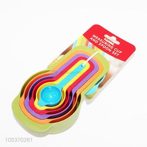 Wholesale Colorful Plastic Measuring Cup And Spoon Set