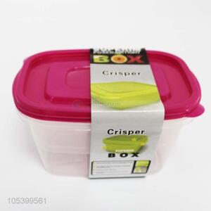 Direct Price 2PC Plastic Crisper Preservation Box