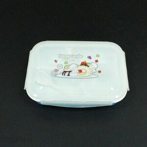 Lovely food grade bpa free plastic lunch box for kids