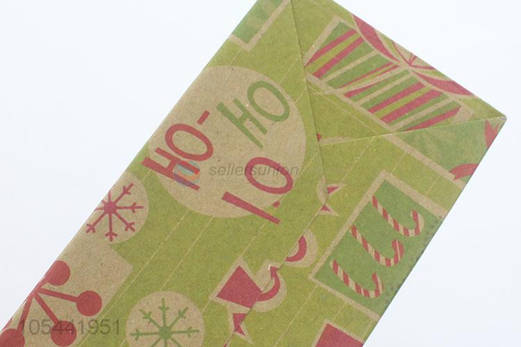 Wholesale Christmas Sock Pattern Paper Gift Bags