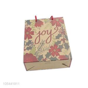 New Design Flower Pattern Paper Gift Bags