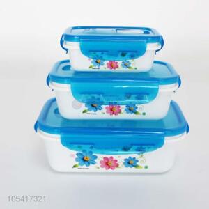 Hot Selling 3 Pieces Plastic Preservation Box Set