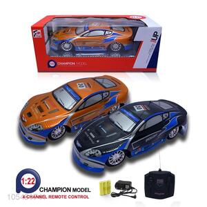 High quality promotional 1:22 pvc remote control car w/ batteries