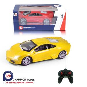 Fancy design 1:20 plastic remote control car w/o batteries