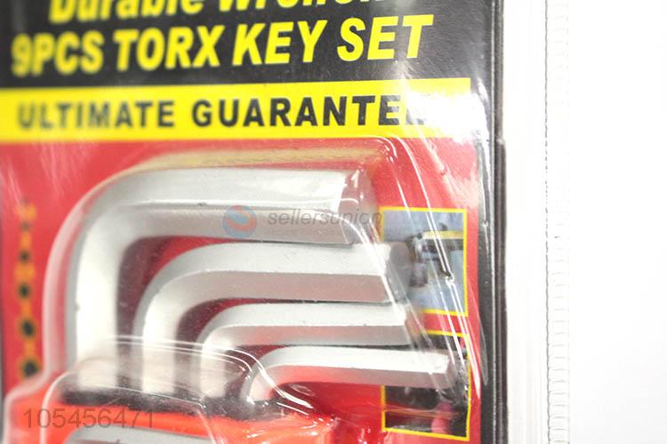 Best Selling Derable Wrench 9pcs Torx Key Set