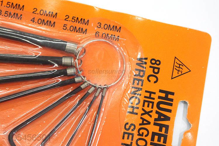 Hot Selling 8pcs Hexagon Key Wrench Set