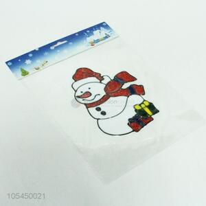 Promotional wholesale christmas snowman sticker