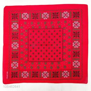 Super quality square printing cotton bandanas