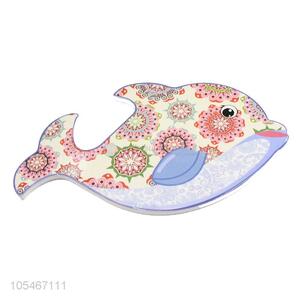 Cute Design Fish Shape Ceramic Table Mat Best Bowl Mat