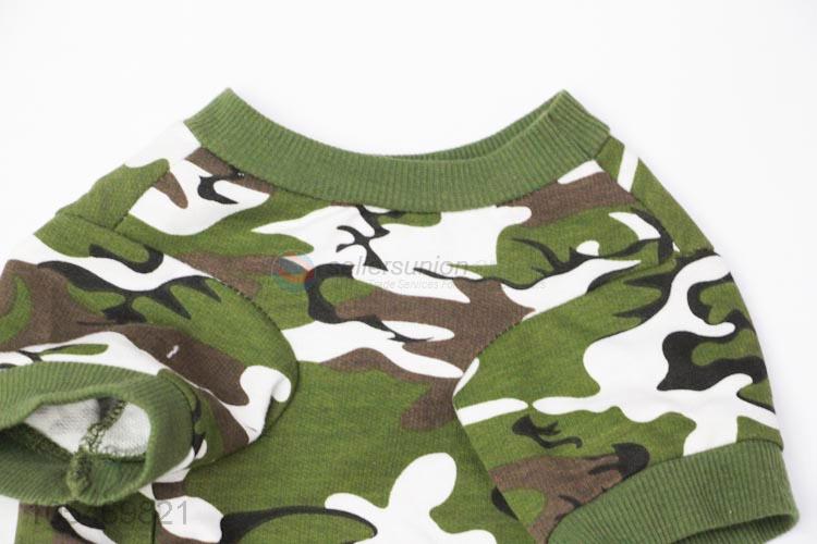 New Design Camouflage Color Hoodie Best Pet Clothes