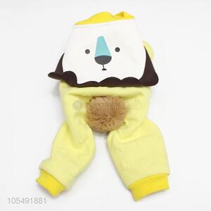 Cartoon Design Add Wool Hoodie For Pet