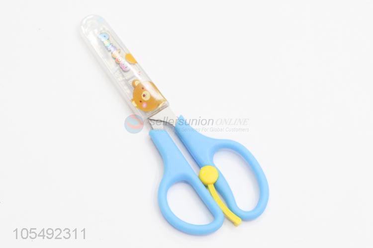 Very Popular Cute Children Cartoon Protective Head Safety Scissors