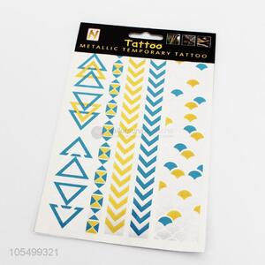 Popular Gold Blocking Tattoo Sticker Temporary Tattoos