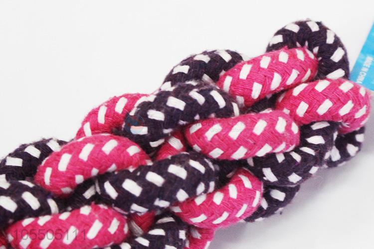 Factory Price Braided Knot Toy Durable Braided Bone Rope Funny Tool