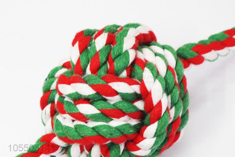 High Sales Fashion Dog Toy Dog Chews Cotton Rope Knot Ball