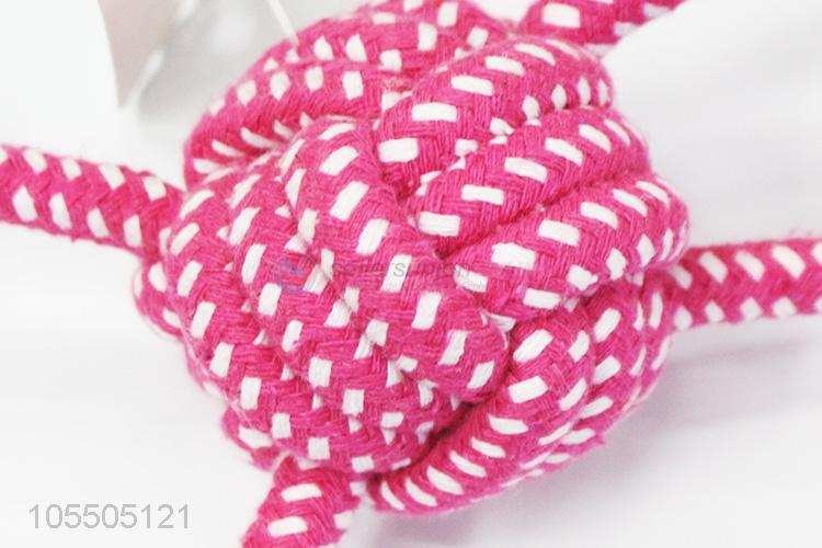 Lowest Price Dog Pet Puppy Chew Cotton Rope Ball