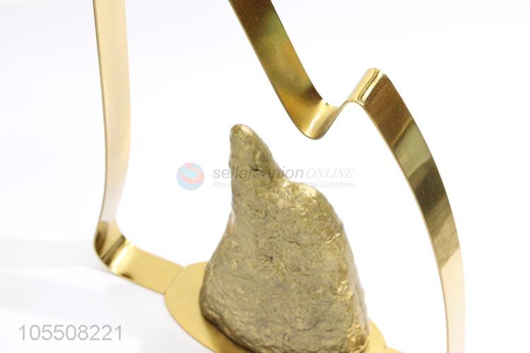 Popular design golden iron furnishing article decoration craft