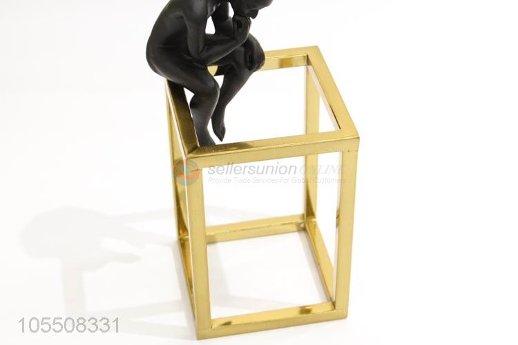 Creative design golden iron furnishing article decoration craft