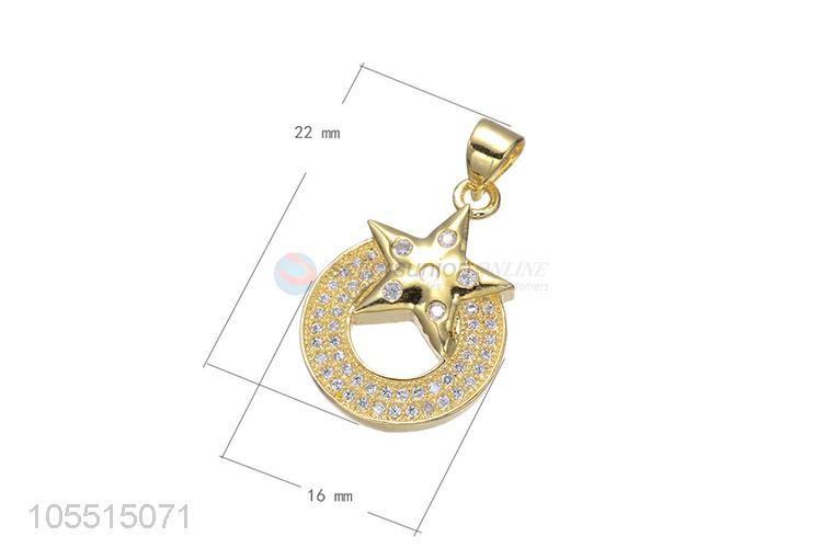 Wholesale Star Diamond Necklace Pendant Popular DIY Accessories