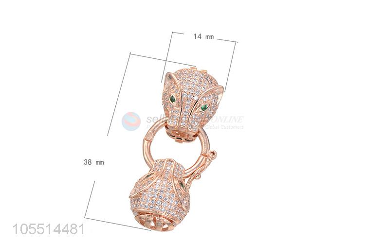 Best Quality Leopard Head Diamond Pendant Best Necklace Pendant