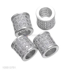 Factory Price Diamond Jewelry Charm Bracelet Beads Hole Spacer Bead